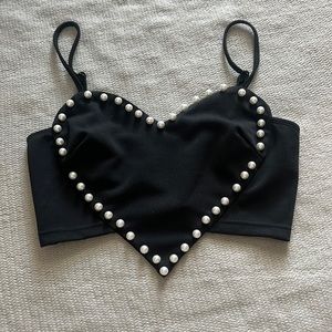 NWOT Heart Top